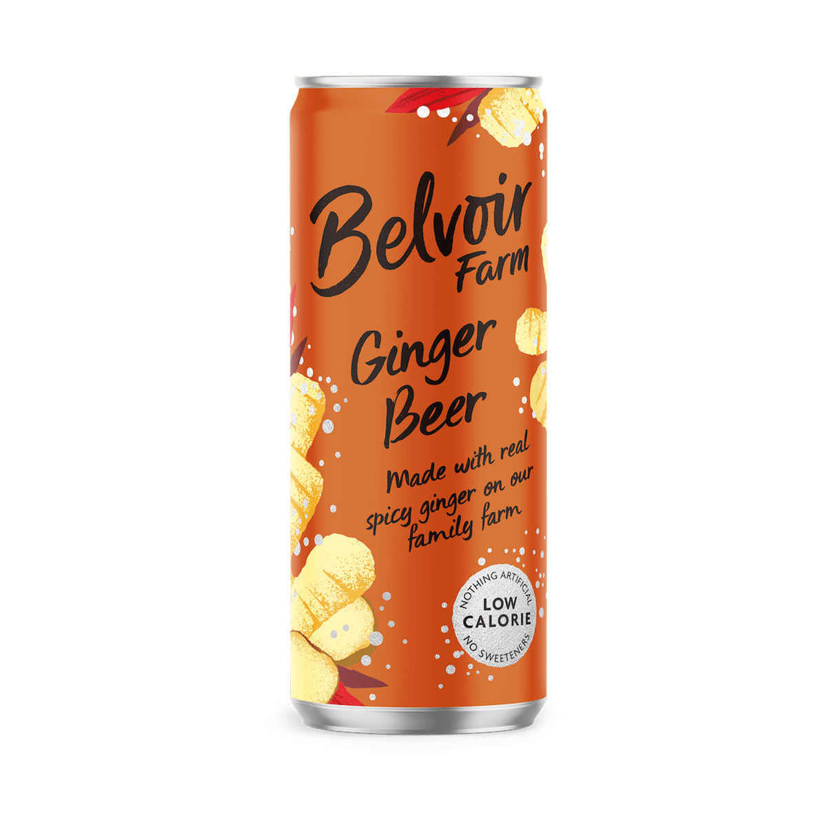 Belvoir Ginger Beer Can 12 x 330ml