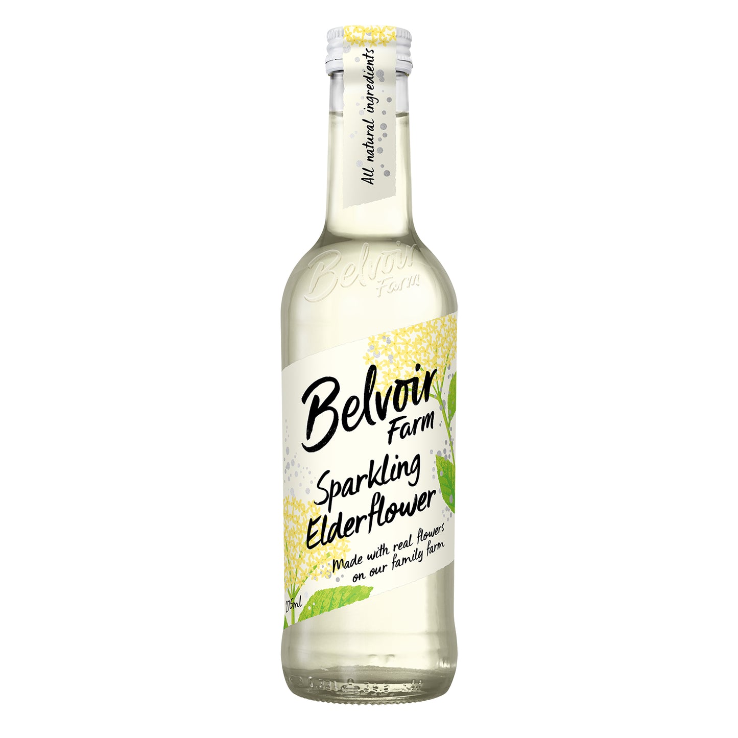 Belvoir Elderflower Sparkling Presse 12 x 275ml