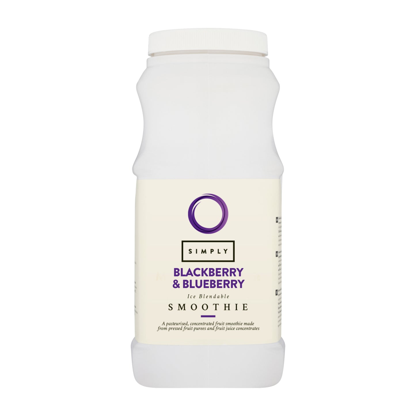 Simply Blueberry and Blackberry Smoothie x 1 Litre