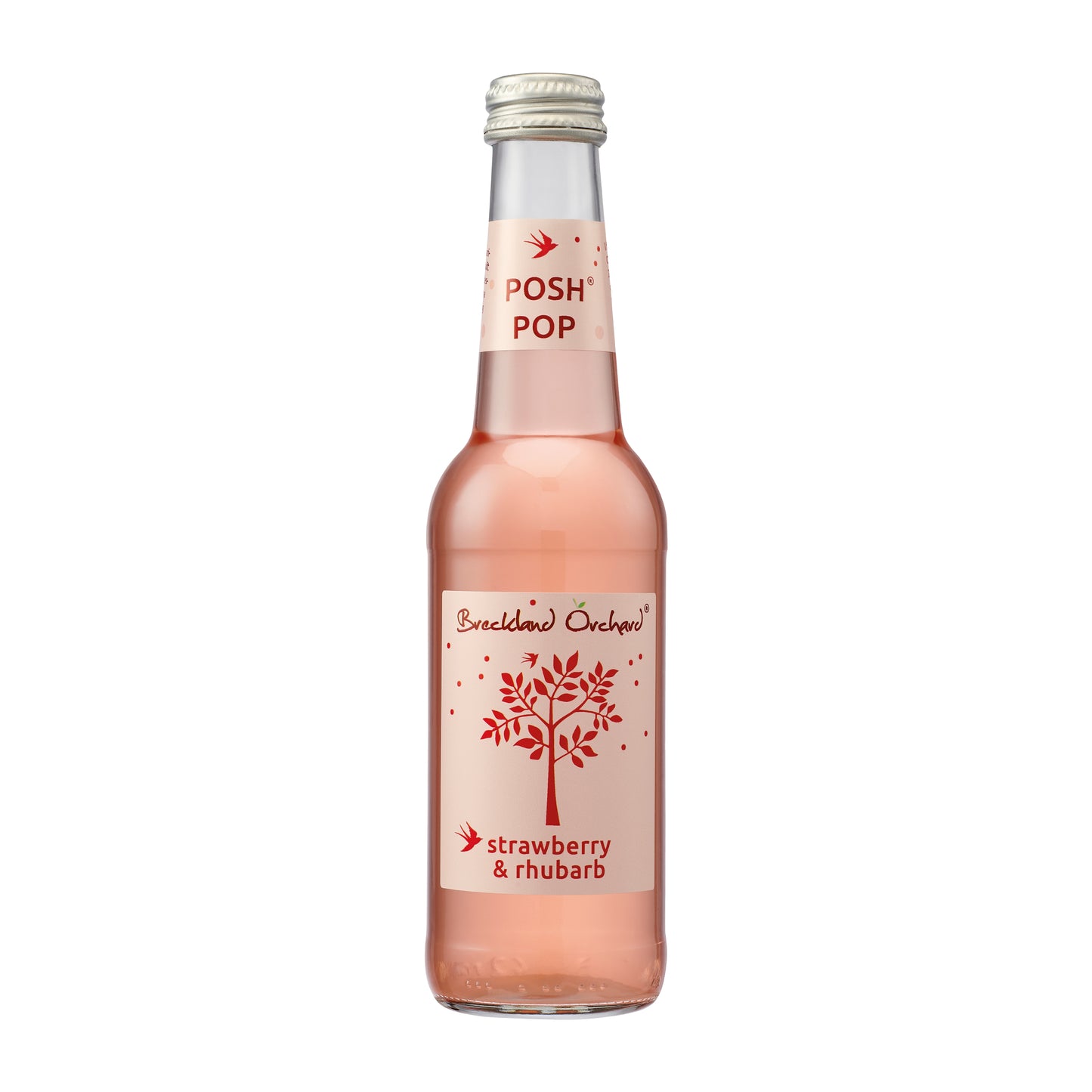 Breckland Orchard Strawberry & Rhubarb 12 x 275ml