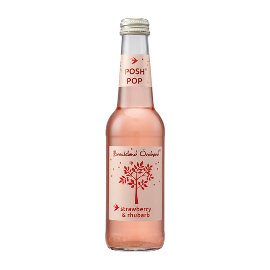 Breckland Orchard Strawberry & Rhubarb 12 x 275ml