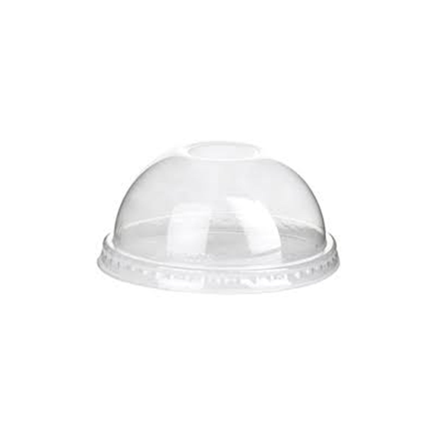 12oz (Slim) Domed/Hole Clear Lids x 1250