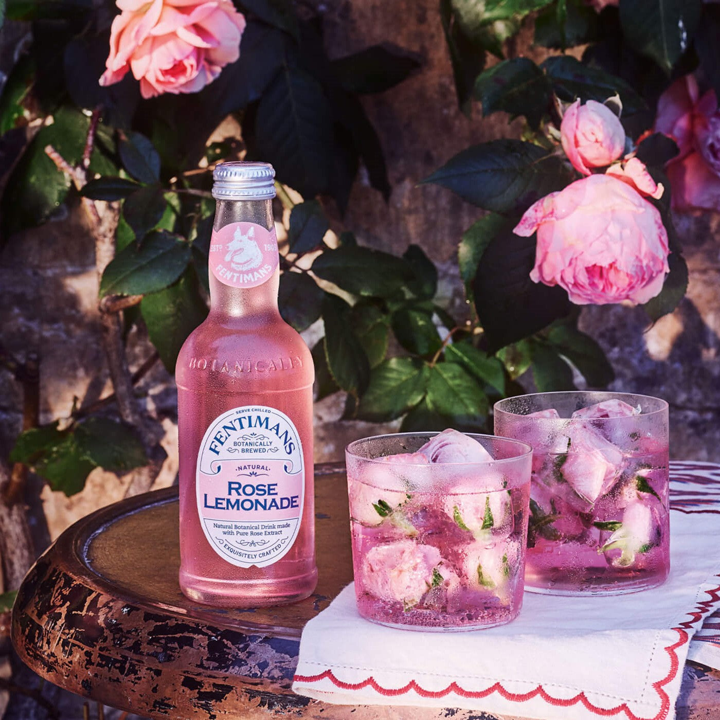 Fentimans Rose Lemonade 12 x 275ml