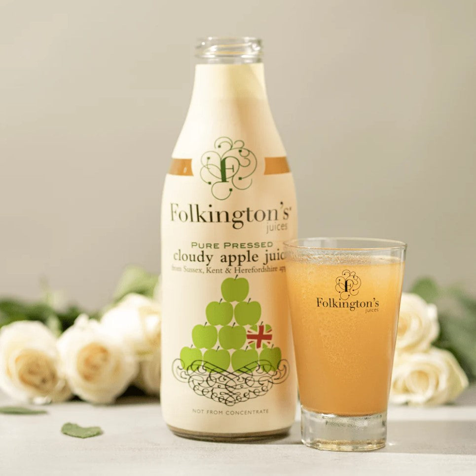 Folkingtons Apple Juice 12 x 250ml