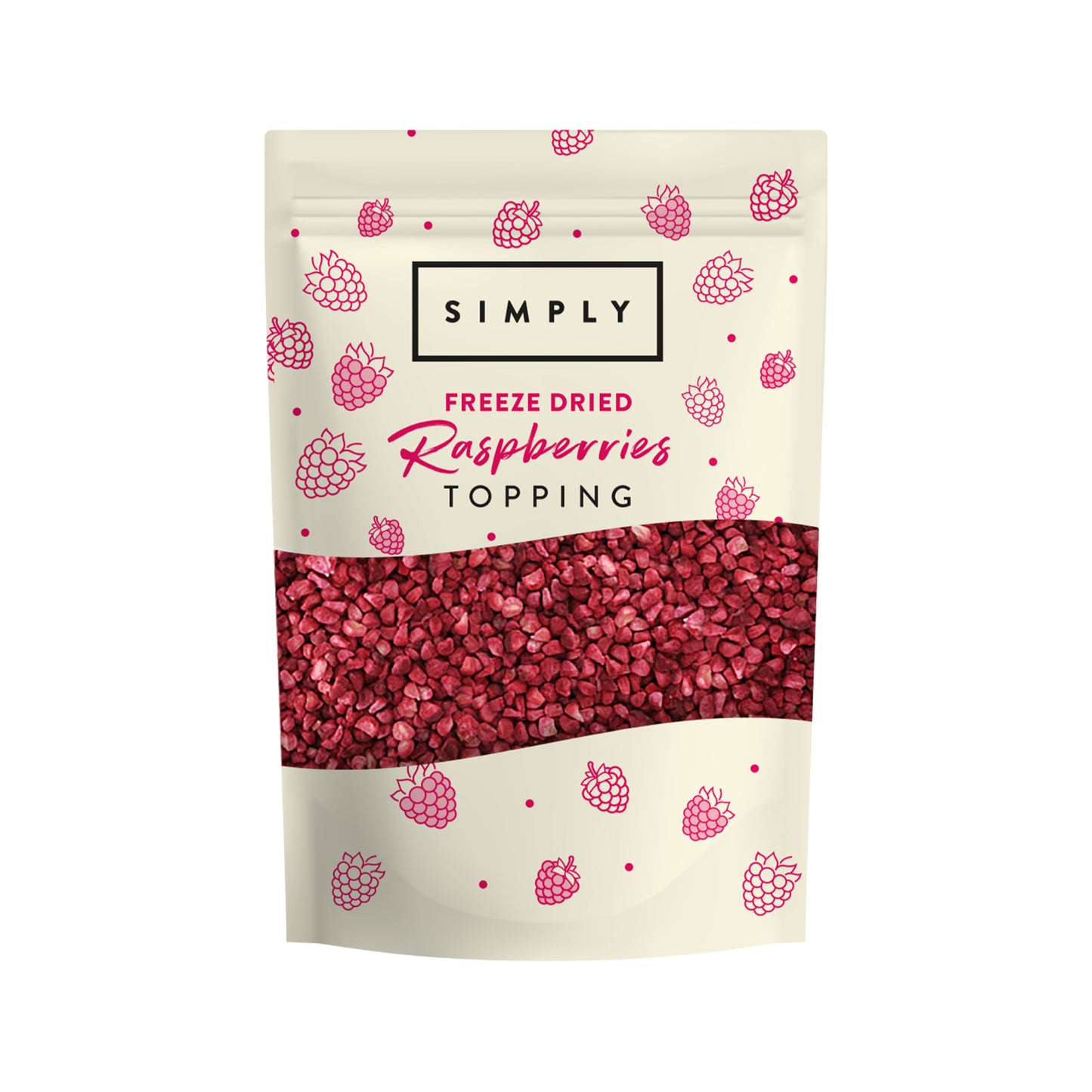 Simply Freeze Dried Raspberry Crumb x 150g