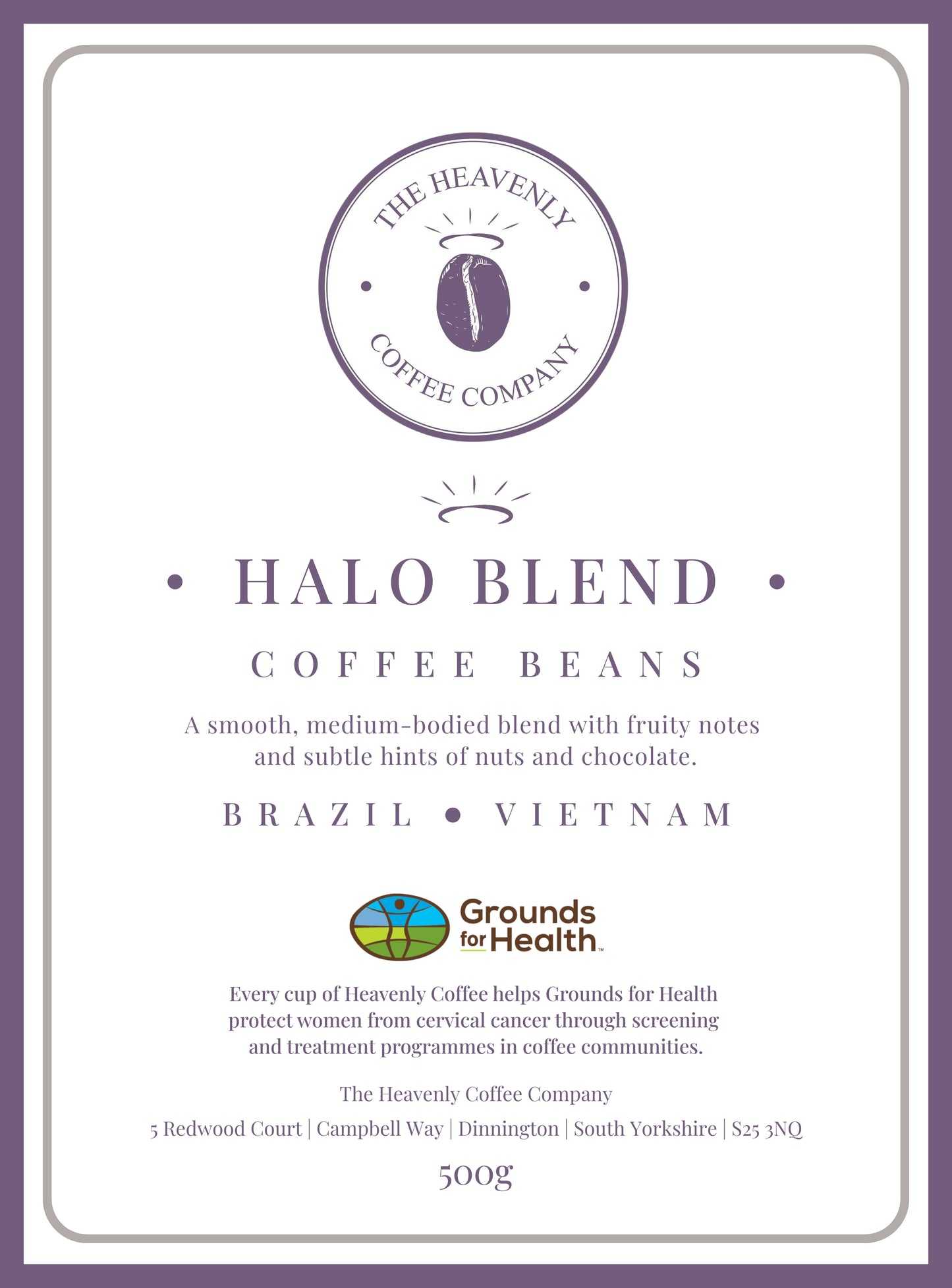 Halo Blend Beans 12 x 500g