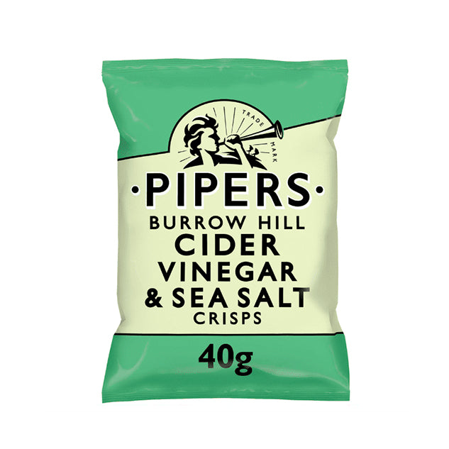 Pipers Burrow Hill Cider Vinegar & Sea Salt 24 x 40g
