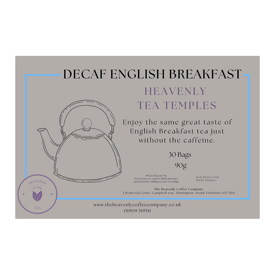 Heavenly Tea Temple - Decaf Breakfast x 30