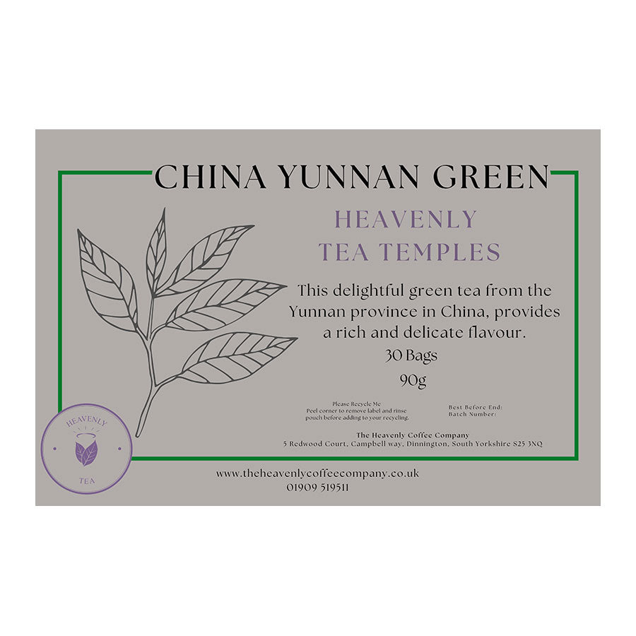 Heavenly Tea Temple - China Yunnan Green x 30