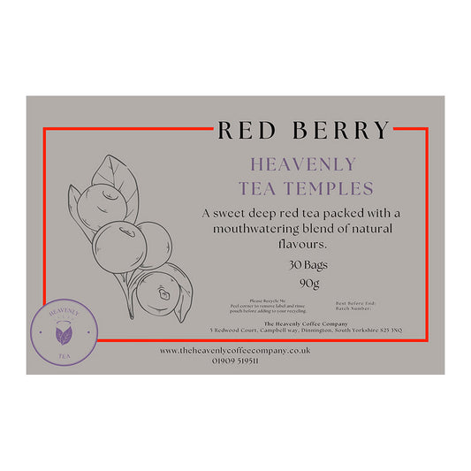 Heavenly Tea Temple - Red Berry x 30