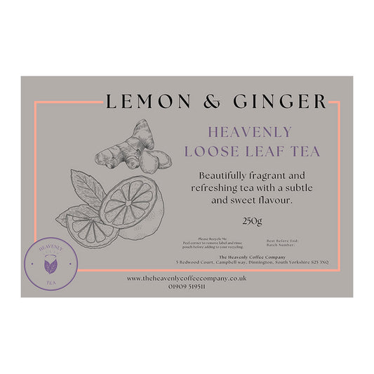 Heavenly Tea Lemon & Ginger 250g