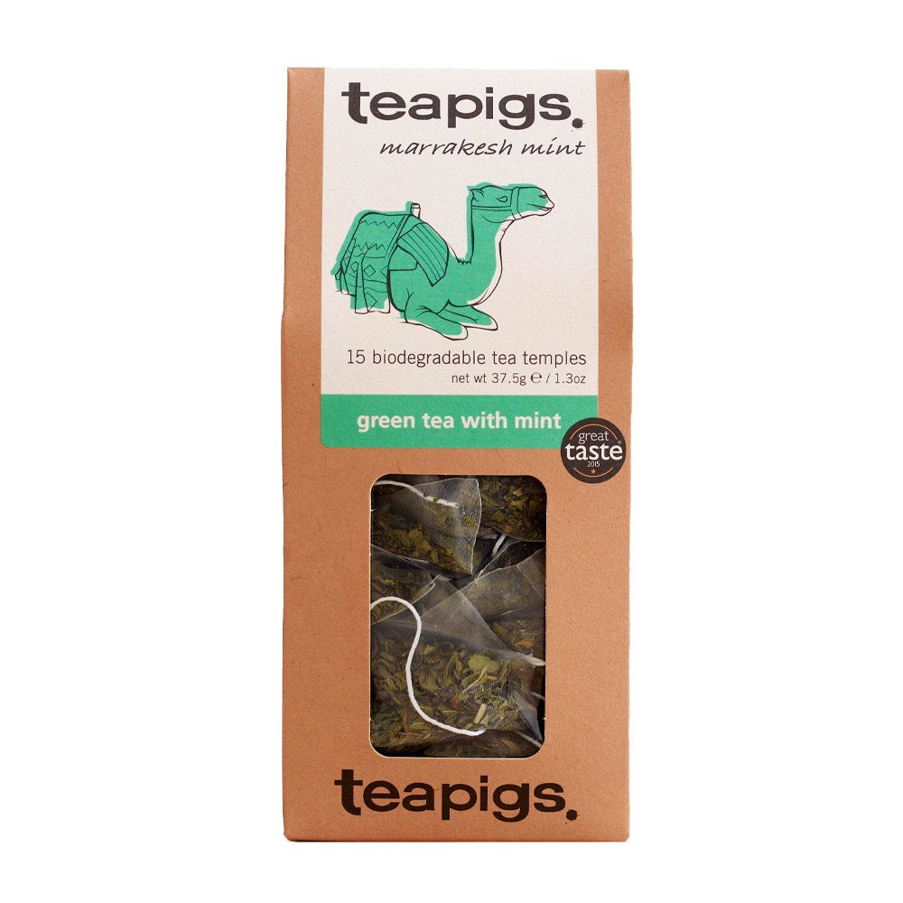 Teapigs Green Tea with Mint 6 x 15