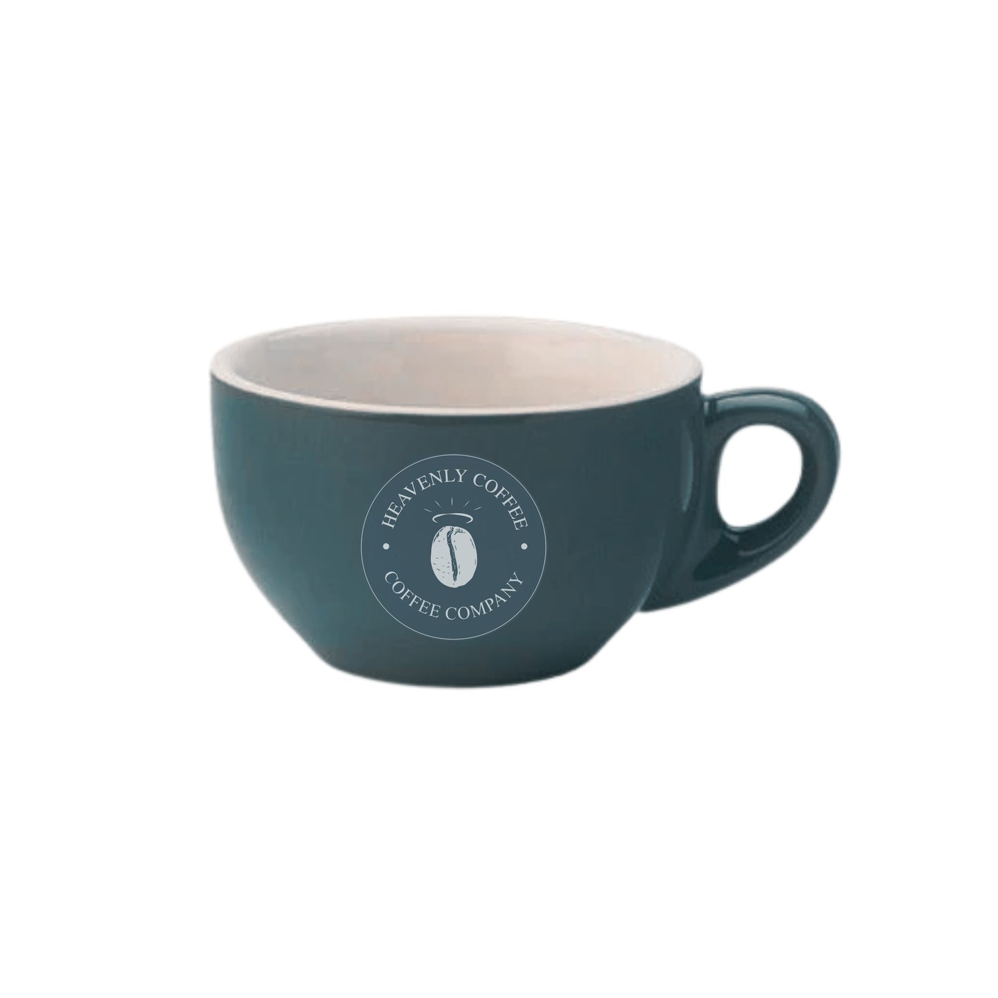 Heavenly Coffee Grey Genware 8oz Cappuccino Cup