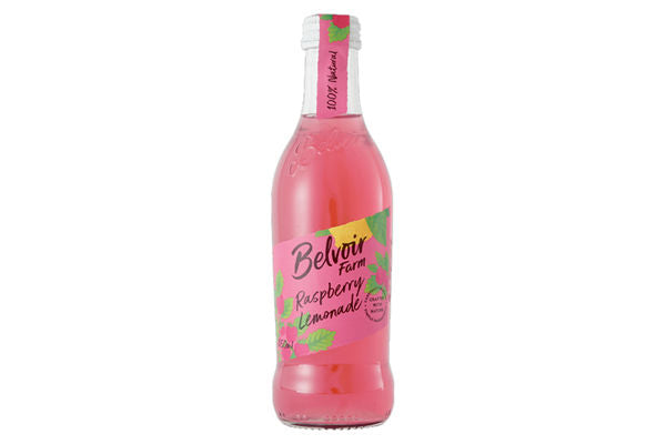 Belvoir Raspberry Lemonade Sparkling Presse 12 x 250ml