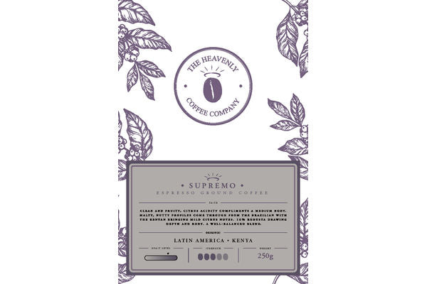 Heavenly Fair Trade Central American Filter Coffee 50 x 57g