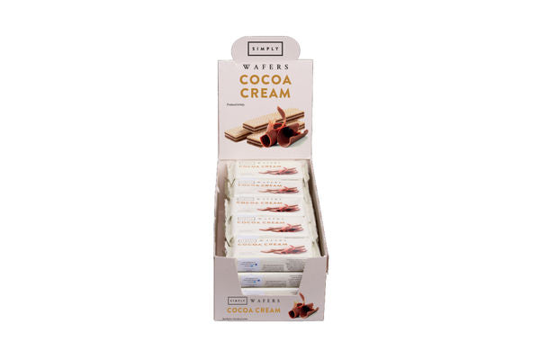 Simply Cocoa Cream Wafer x 20