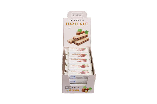 Simply Hazlenut Wafer x 20