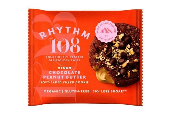 Rhythm 108 Chocolate Peanut Butter Cookie 12 x 50g