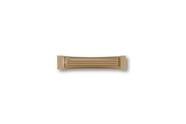 Metallic Brown Sugar Sticks x 1000