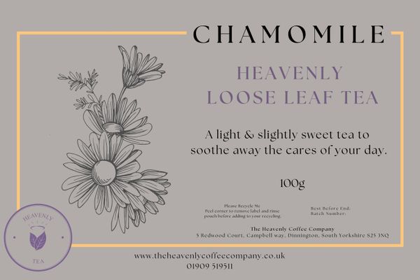 Heavenly Tea Chamomile Flowers 100g