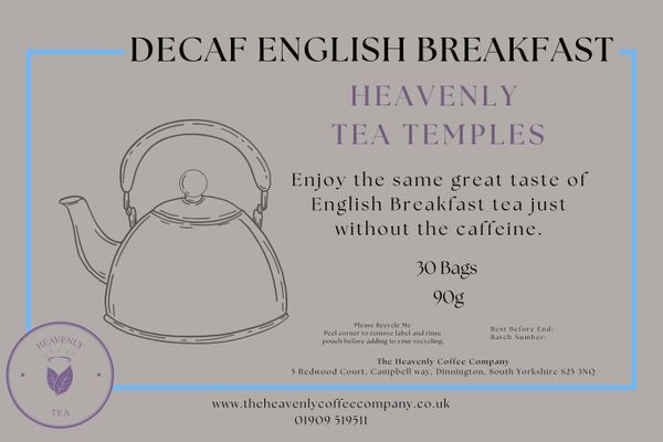 Heavenly Tea Temple - Decaf Breakfast x 30