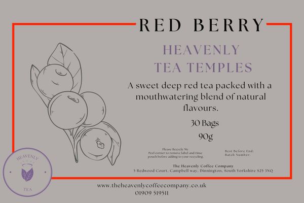 Heavenly Tea Temple - Red Berry x 30