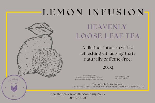 Heavenly Tea Lemon Infusion 200g