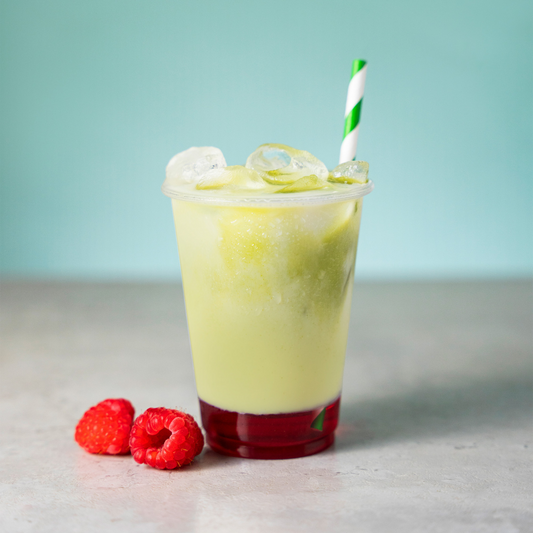 Raspberry White Chocolate Matcha
