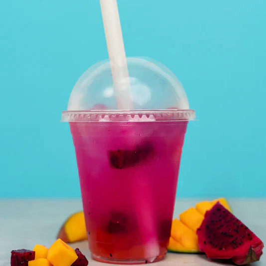 Dragon Fruit & Mango Boba