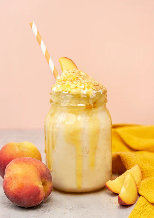 Peaches N Cream Frappe
