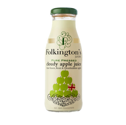 Folkingtons Apple Juice 12 x 250ml