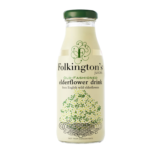 Folkingtons Elderflower Drink 12 x 250ml