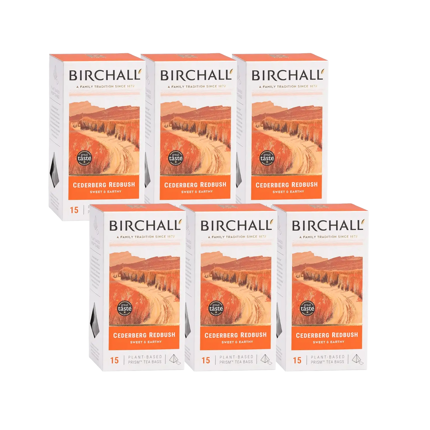 Birchall Cederberg Redbush Prism Tea Bags