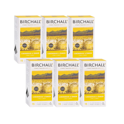 Birchall Lemongrass & Ginger Prism Tea Bags