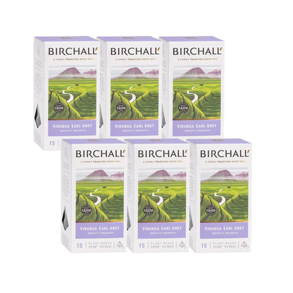 Birchall Virunga Earl Grey Prism Tea Bags
