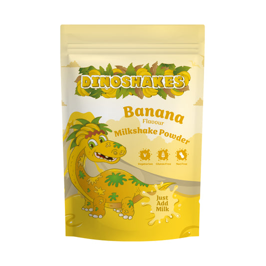 Dinoshakes Banana Milkshake Powder 1Kg