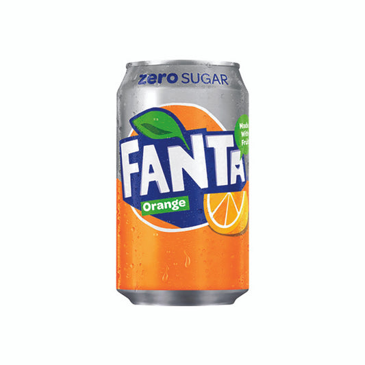 Fanta Orange Zero Cans 24 x 330ml