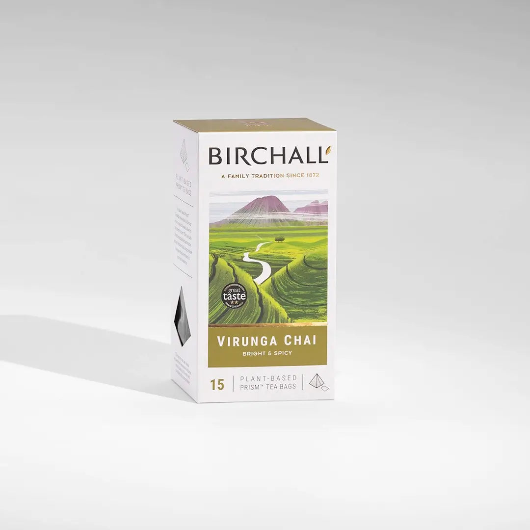 Birchall Virunga Chai Prism Tea Bags