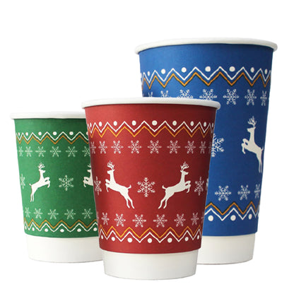 Double Wall Christmas Cups