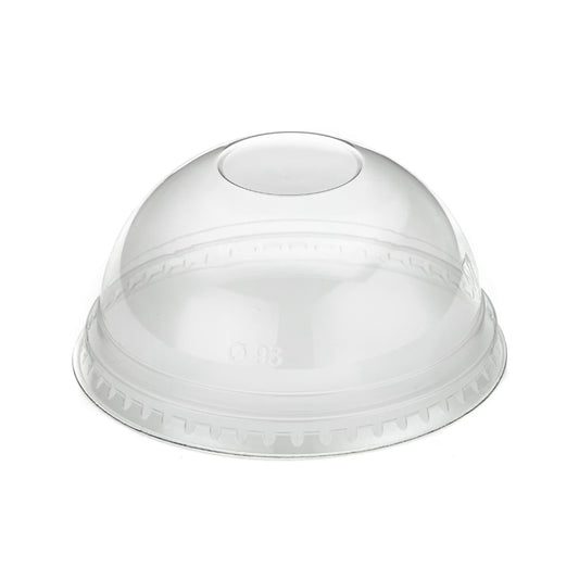 12oz (Slim) Domed/Hole Clear Lids