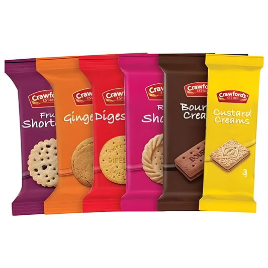 Crawfords Mini Pack Biscuits 100 x 3