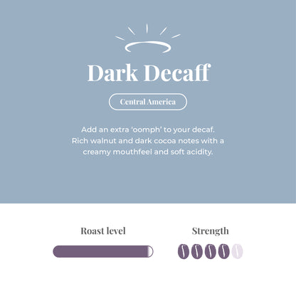 Heavenly Dark Decaff Espresso Beans