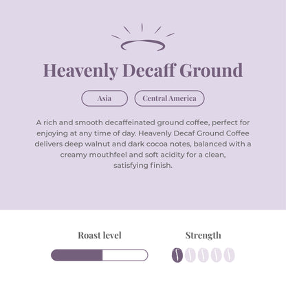 Heavenly Blend Decaff Ground Coffee