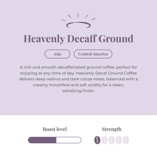 Heavenly Blend Decaff Ground Coffee