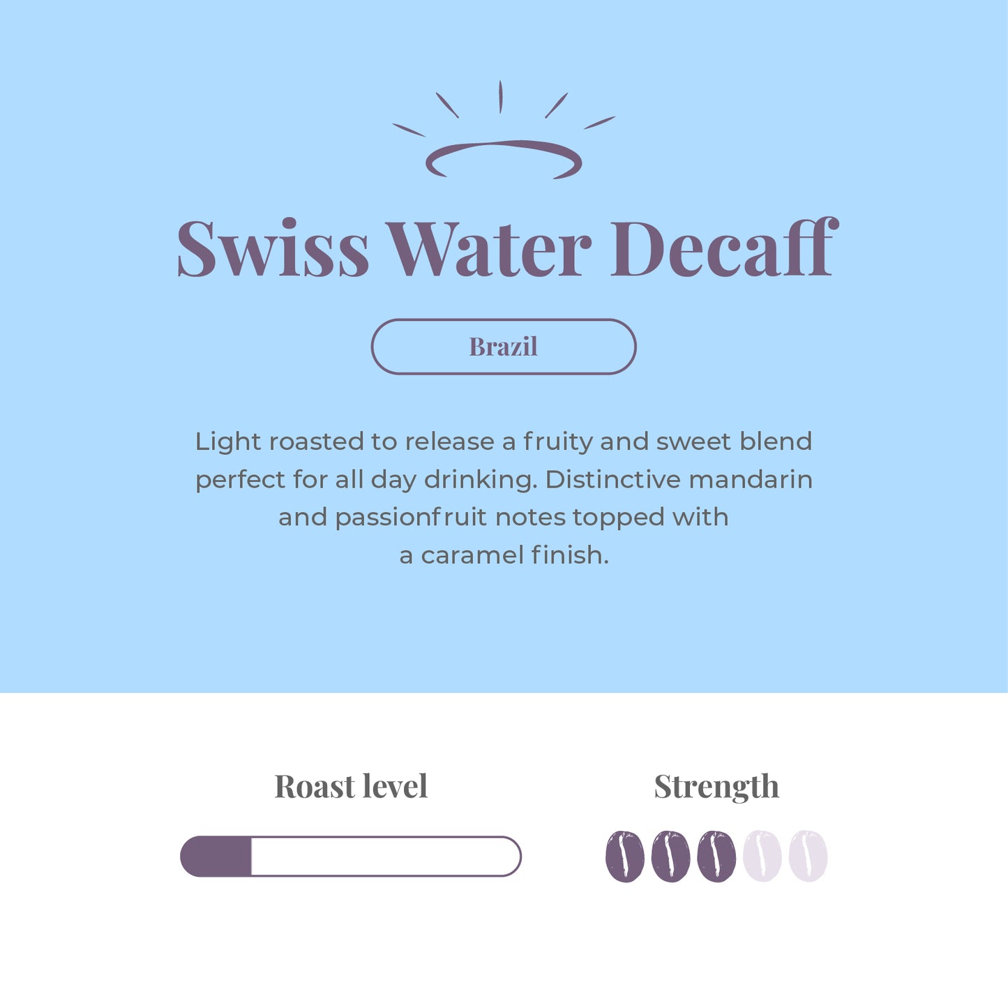 Heavenly Swiss Water Decaffeinated Espresso Beans