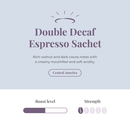 Heavenly Decaff 16g Double Espresso Sachets