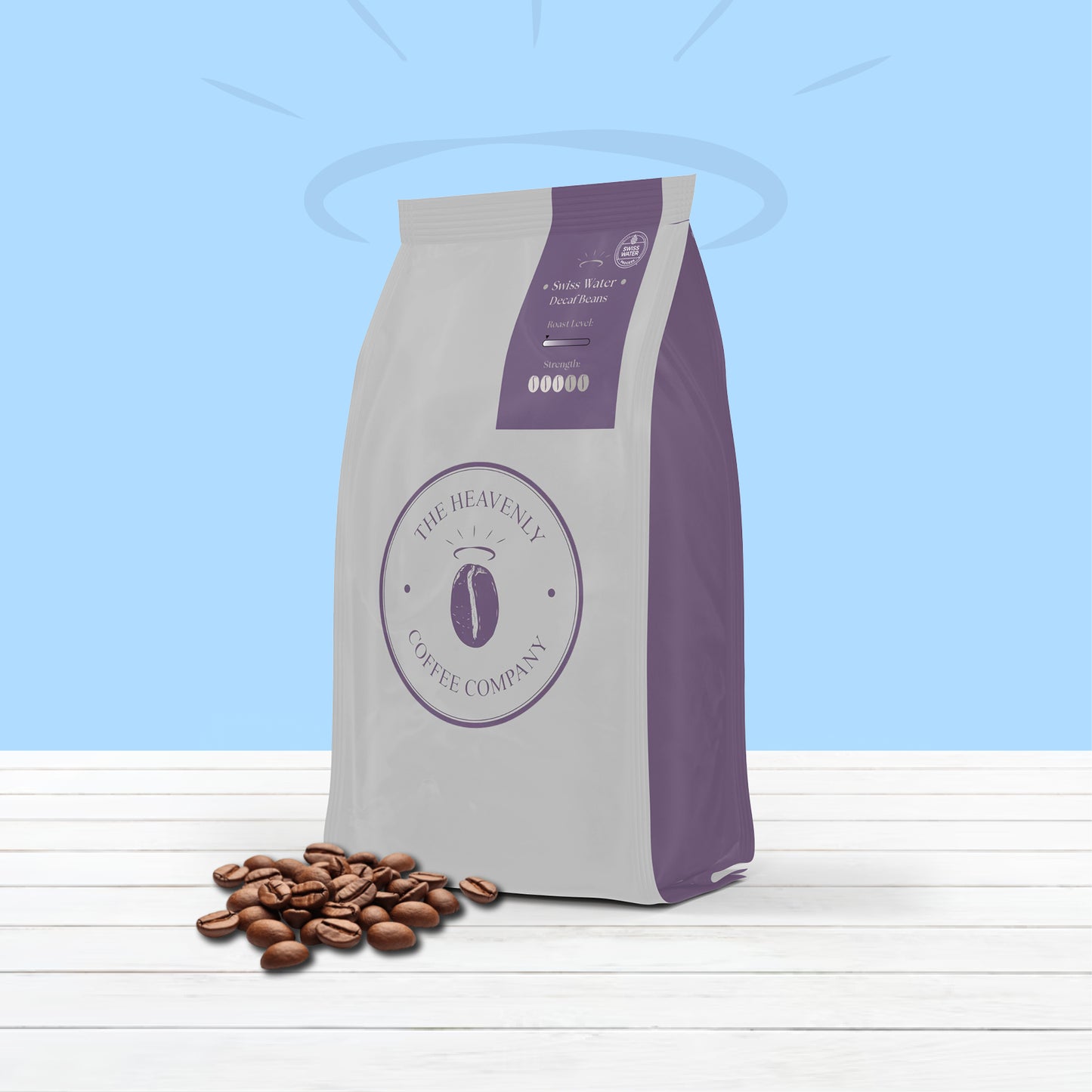 Heavenly Swiss Water Decaffeinated Espresso Beans