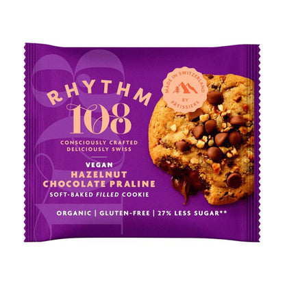 Rhythm 108 Hazelnut Chocolate Praline Cookie 12 x 50g