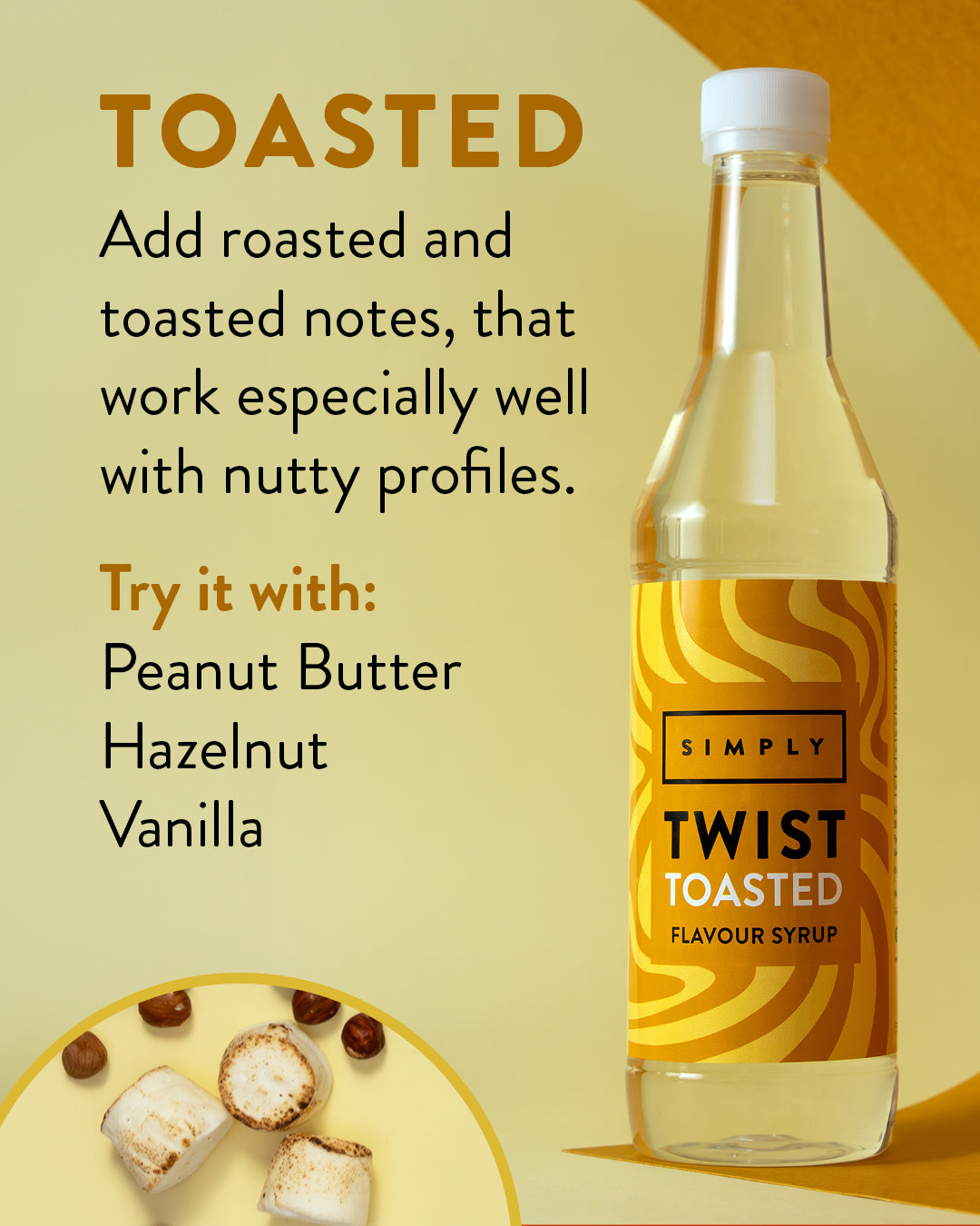 Simply Twist Toasted Syrup 485ml