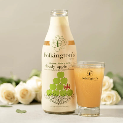Folkingtons Apple Juice 12 x 250ml